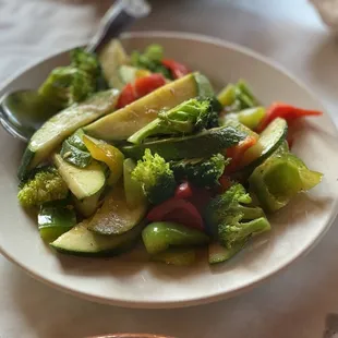 Mixed vegetables- side dish.