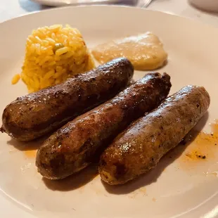 Beef and lamb sausages