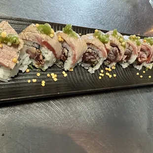 Flame toro roll.  Beautiful art