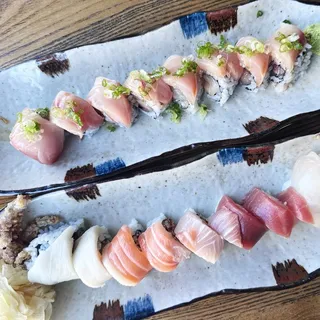 Spider rainbow Roll