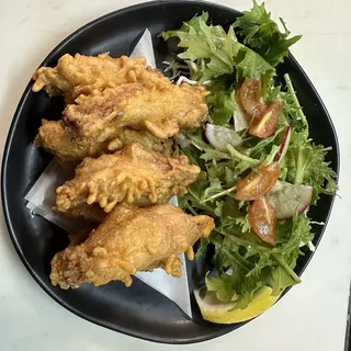 Chicken wings karaage