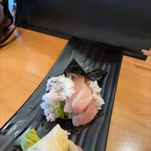 Negihamachi temaki