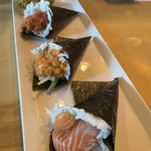 sushi and sashimi, food, sushi, sashimi