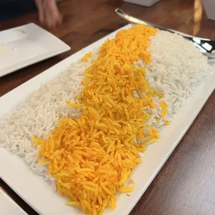 Saffron basmati rice for family feast