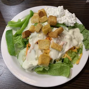 From the Buffet/Salad Bar