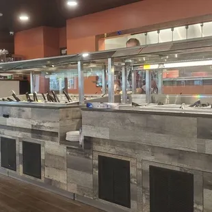 Buffet for breakfast, lunch or dinner
