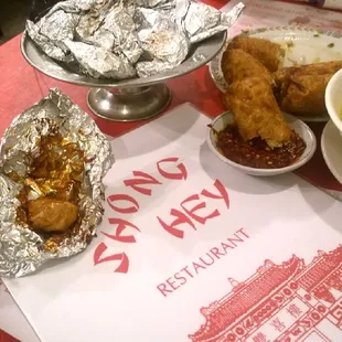 Platter of Paper Chicken we Love  a must try Love