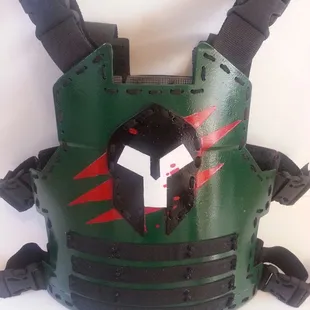 Spartan style armor.