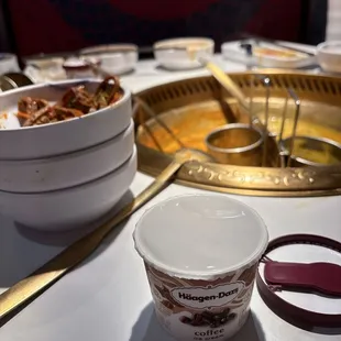 Haagan Dazs ice cream as dessert