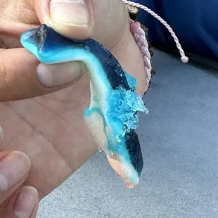 Shark candy on snowball