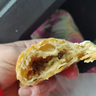 Apple Walnut Butterscotch hand pie from the Montavilla Farmer's market