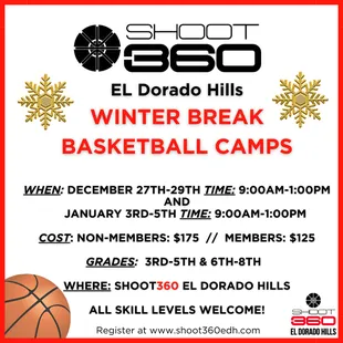 Winter Break Camps