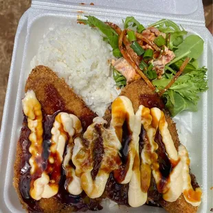 Ahi Katsu with Poke