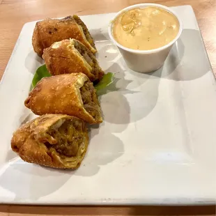Steak &amp; Cheese Egg Rolls