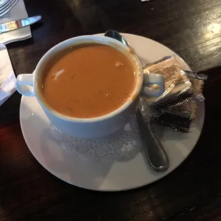 Bowl of Tomato Crab Bisque