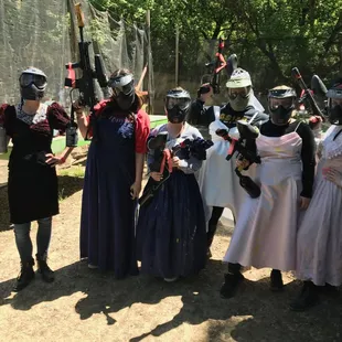 One kick butt bachelorette party!