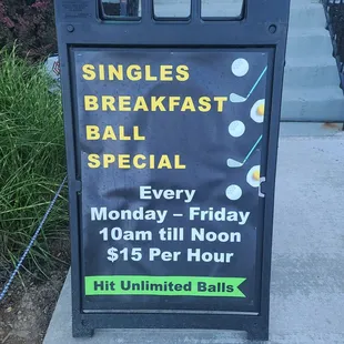 Morning weekday deal