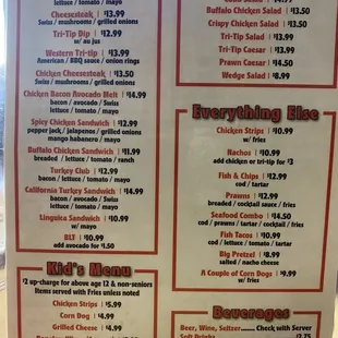 Menu Sep 2022