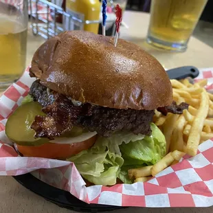 Bacon Blue Burger