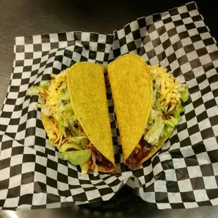 Two Taco's for $1 every Wednesday night at 5pm