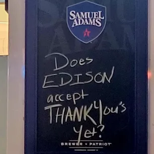 a blackboard with writing on it