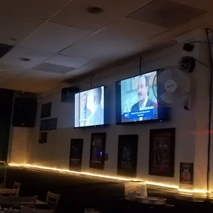 They had some games on