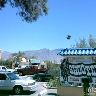 cars parked in a parking lot