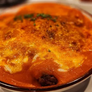 Baked Pork chop over rice