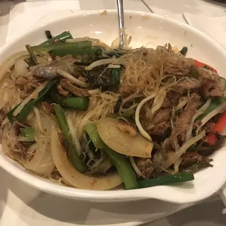 Braise Shredded Roast Duck & Pickle Cabbage Vermicelli