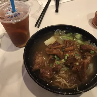 Beef Stew Noodle Soup