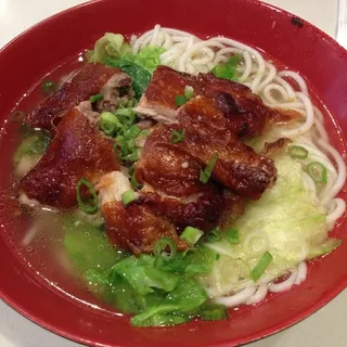 Roasted Duck Lai Fun in Soup