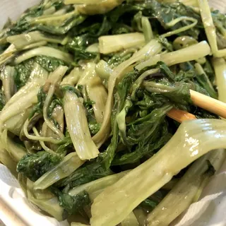 Sauteed Water Spinach with Spicy Shrimp Paste