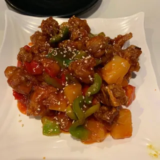 Sweet & Sour Pork Ribs in Hong Kong Style