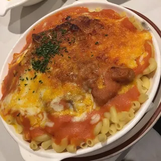 Pork Chop Macaroni or Ramen Soup