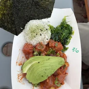 Spicy Albacore Poke