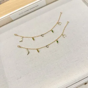 Custom charm bracelet designed by a customer at Jewelry Bar