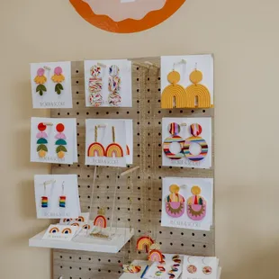 Earrings from local makers