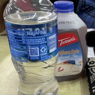 Drinks from store