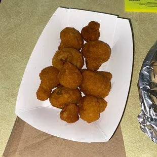 Deep fried mushroom