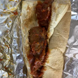 Hot Sausage Sub