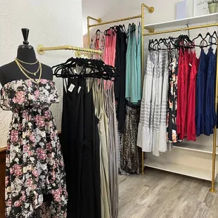 Dresses, jumpers, and more