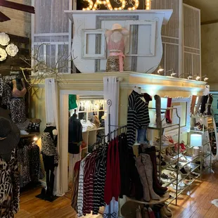 Welcome inside Sassy in downtown Rockport, TX