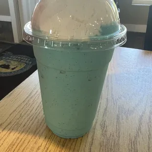 Cookie Monster milkshake