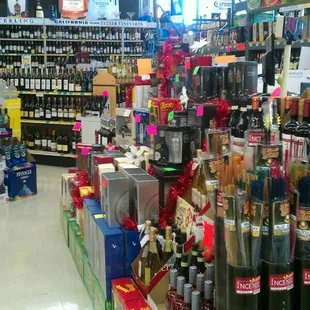 a wide variety of bottles