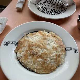 Coconut sweet rice pancake