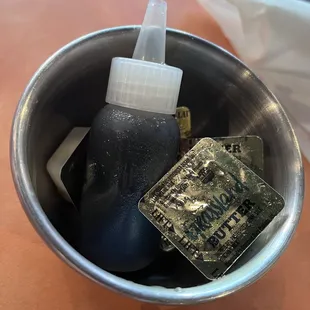 Syrup and Butter for Pancakes