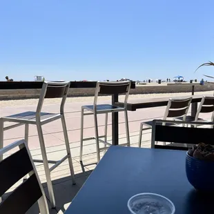 Outside patio area