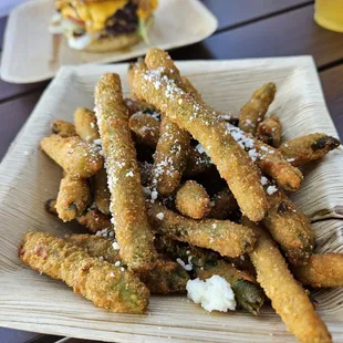 Green bean fries