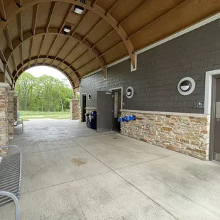 Girls, boys and family bathrooms. Which were EXTREMELY CLEAN! Was very impressed!