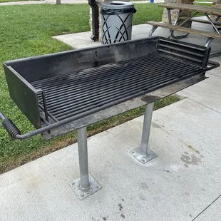 Large charcoal grills